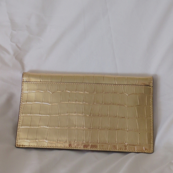 Kate Spade Gold Natasha Chain Card Case Crossbody - Picture 2 of 14